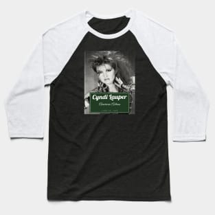 Cyndi Lauper Baseball T-Shirt